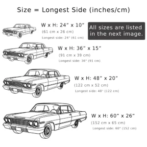 1963 Chevrolet Impala Metal Art, Iconic American Car Decor, Garage Man Cave Sign, Vintage Auto Gift