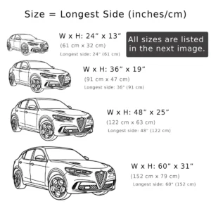 Alfa Romeo Stelvio Quadrifoglio Metal Art, Dynamic SUV Silhouette, Luxury Garage Decor, Car Enthusiast Gift