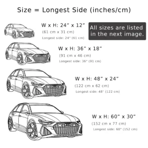 Audi Rs6 Metal Wall Art, Performance Car Silhouette, Garage Decor Sign, Luxury Car Enthusiast Gift