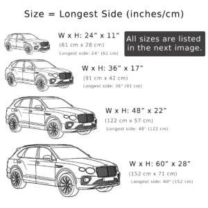 Bentley Bentayga Metal Wall Art, Luxury SUV Outline, Premium Garage Decor, Car Enthusiast Gift