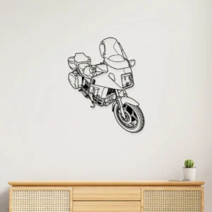 Bmw K100LT Metal Wall Art, Iconic Touring Motorcycle Decor, Garage Man Cave Sign, Adventure Rider Gift