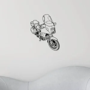 Bmw K100LT Metal Wall Art, Iconic Touring Motorcycle Decor, Garage Man Cave Sign, Adventure Rider Gift