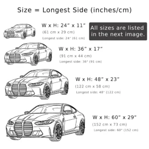 BMW M4 Metal Wall Art, Iconic Sports Car Silhouette, Garage Decor, Driving Enthusiast Gift