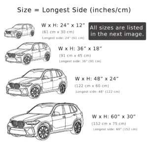 BMW X5 M Metal Art, Dynamic SUV Silhouette, Premium Car Decor, Man Cave Gift