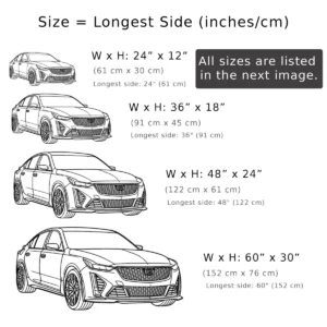 Cadillac CT5 V Blackwing Metal Art, Luxury Sedan Silhouette, Garage Man Cave Sign, Car Enthusiast Gift