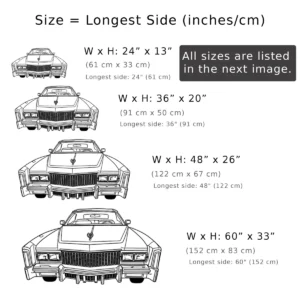 Cadillac Eldorado Metal Art, Iconic American Luxury Decor, Vintage Car Wall Sign, Auto Enthusiast Gift