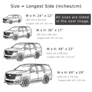 Cadillac Escalade V Metal Art, Luxury SUV Silhouette Decor, Garage Man Cave Sign, Car Enthusiast Gift