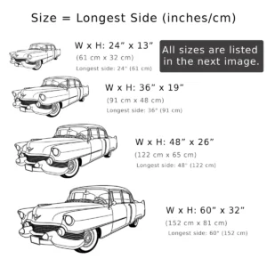 Cadillac Metal Wall Art, Classic American Car Decor, Vintage Auto Sign, Car Enthusiast Gift