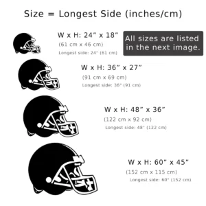 Cleveland Browns Metal Helmet Art, NFL Team Wall Decor, Backlit Game Day Sign, Ultimate Fan Gift