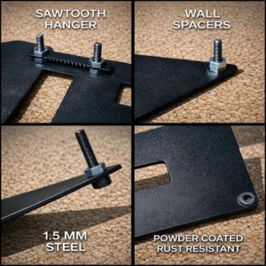 Denver Nuggets Metal Logo Sign, Premium NBA Wall Art, Optional LED Game Room Decor, Ultimate Basketball Gift