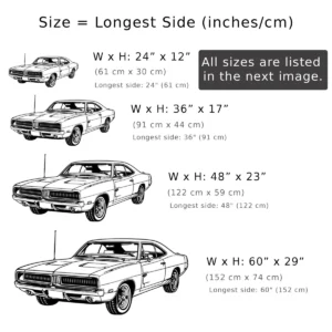 Dodge Charger 1969 Metal Wall Decor, Classic Muscle Car Art, Vintage Garage Sign, Automotive Fan Gift