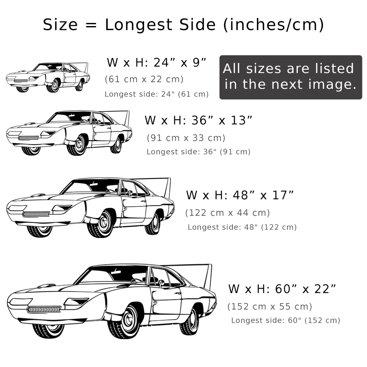 Dodge Charger Daytona 1969 wall hanging for man cave