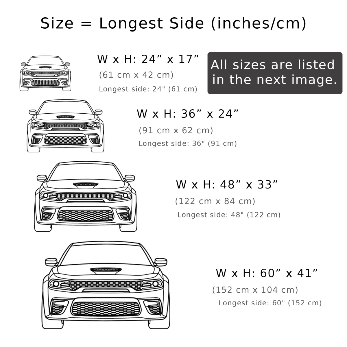 Dodge Charger Hellcat Front Metal Art Aggressive Car Outline Modern Garage Decor Performance Car Gift Fabia Home Dodge Charger Hellcat silhouette art hanging on a white wall