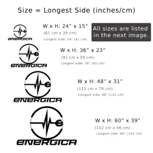 Energica Metal Logo, Electric Motorcycle Art, RGB LED Garage Sign, Rider's Ultimate Gift