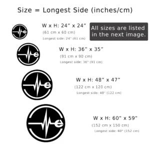 Energica Metal Wall Art, Electric Pulse Logo, Backlit Garage Decor, Motorcycle Rider Gift