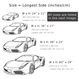 Ferrari 488 GTB Metal Art, Precision Car Outline, High-Performance Decor, Automotive Fan Gift