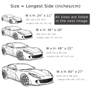 Ferrari 812 Superfast Metal Art, Modern Grand Tourer Decor, Luxury Garage Sign, Car Enthusiast Gift