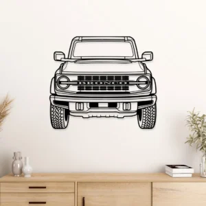 Ford Bronco Metal Art, Iconic Off-Road Decor, Garage Wall Sign, Adventure Lover Gift