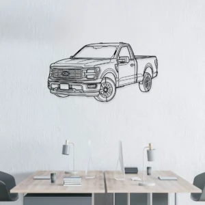 Ford F150 Metal Art, Legendary Pickup Truck Decor, Automotive Garage Sign, Truck Enthusiast Gift