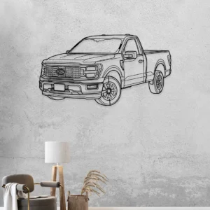 Ford F150 Metal Art, Legendary Pickup Truck Decor, Automotive Garage Sign, Truck Enthusiast Gift