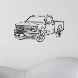 Ford F150 Metal Art, Legendary Pickup Truck Decor, Automotive Garage Sign, Truck Enthusiast Gift