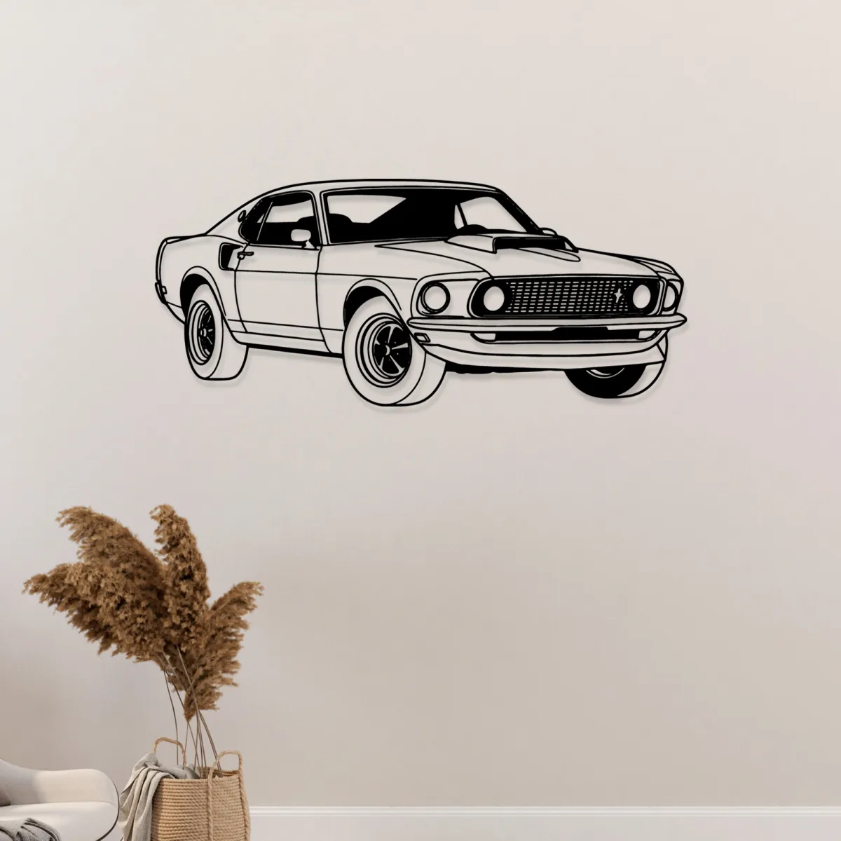 Vintage car art for automotive enthusiasts