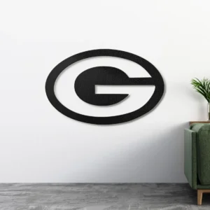 Green Bay Packers Metal Logo Art, Bold NFL Display, LED Game Room Decor, Ultimate Fan Gift