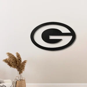 Green Bay Packers Metal Logo Art, Bold NFL Display, LED Game Room Decor, Ultimate Fan Gift