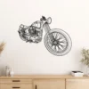 Harley Davidson Sportster metal wall art silhouette