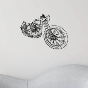 Harley Davidson Sportster Metal Art, Iconic Motorcycle Decor, Garage Wall Sign, Biker Enthusiast Gift