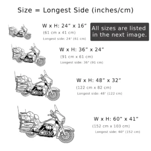 Harley Davidson Touring Metal Art, Grand American Motorcycle Decor, Open Road Sign, Rider Gift