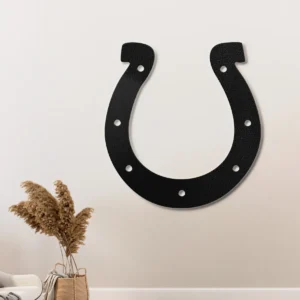 Indianapolis Colts Metal Logo Art, Dynamic NFL Wall Decor, Backlit Game Room Sign, Ultimate Fan Gift