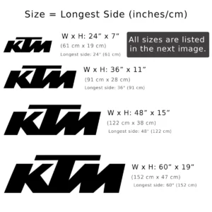 KTM Metal Logo Art, Dynamic Backlit Decor, RGB LED Garage Sign, Motorcycle Rider Gift