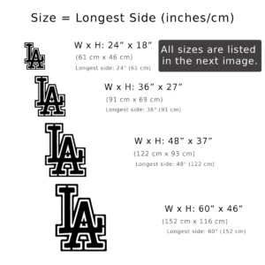 Los Angeles Kings Metal Logo, Dynamic NHL Wall Decor, Optional LED Man Cave Sign, Ultimate Hockey Gift