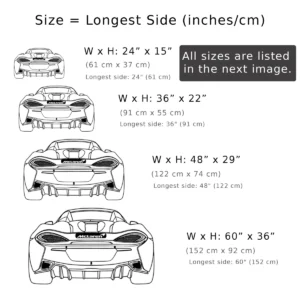 McLaren 570S Spider Metal Art, Sleek Supercar Silhouette, Automotive Garage Decor, Enthusiast Gift