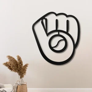 Milwaukee Brewers Metal Logo Sign, Official MLB Wall Art, Optional LED Backlight, Ultimate Baseball Fan Gift