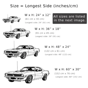 Plymouth Barracuda 1970 Metal Art, Legendary Mopar Muscle Decor, Retro Garage Sign, Classic Car Gift