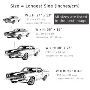 Plymouth Road Runner 1969 Metal Art, Legendary Muscle Car Silhouette, Vintage Garage Decor, Car Guy Gift