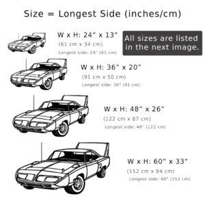 Plymouth Superbird 1970 Metal Wall Art, Iconic Muscle Car Decor, High-Wing Garage Sign, Classic Car Gift