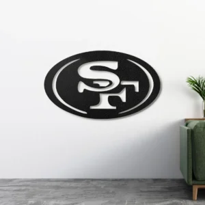 San Francisco 49ers Logo Sign, Elite NFL Team Art, LED Man Cave Decor, Football Enthusiast Gift
