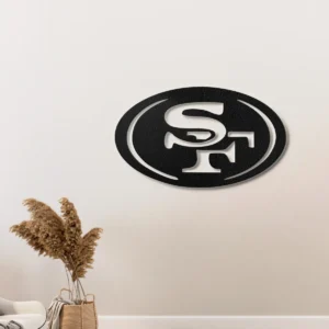 San Francisco 49ers Logo Sign, Elite NFL Team Art, LED Man Cave Decor, Football Enthusiast Gift