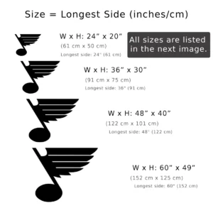 St. Louis Blues Metal Logo Sign, Dynamic NHL Decor, LED Game Room Art, True Hockey Fan Gift