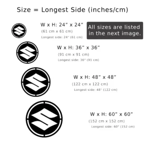 Suzuki Metal Logo, Iconic Motorcycle Art, RGB LED Wall Decor, Motorsport Fan Gift