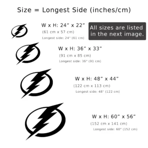 Tampa Bay Lightning Metal Wall Art, Iconic NHL Logo Decor, LED Game Room Sign, Hockey Fan Gift
