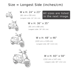 Vespa GTS Supertech Metal Wall Art, Modern Scooter Outline, Garage Office Decor, Rider Enthusiast Gift