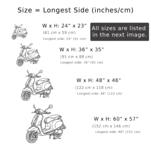 Vespa Scooter Metal Art, Modern Outline Decor, Italian Garage Sign, Rider Enthusiast Gift