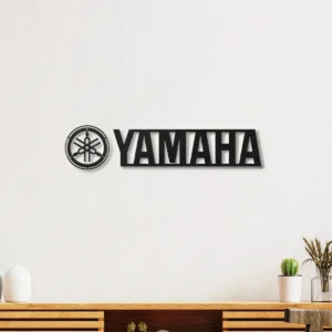 Yamaha Metal Logo Art, Dynamic Backlit Decor, RGB LED Garage Sign, Motorcycle Fan Gift