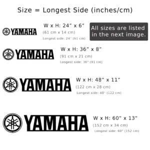 Yamaha Metal Logo Art, Dynamic Backlit Decor, RGB LED Garage Sign, Motorcycle Fan Gift